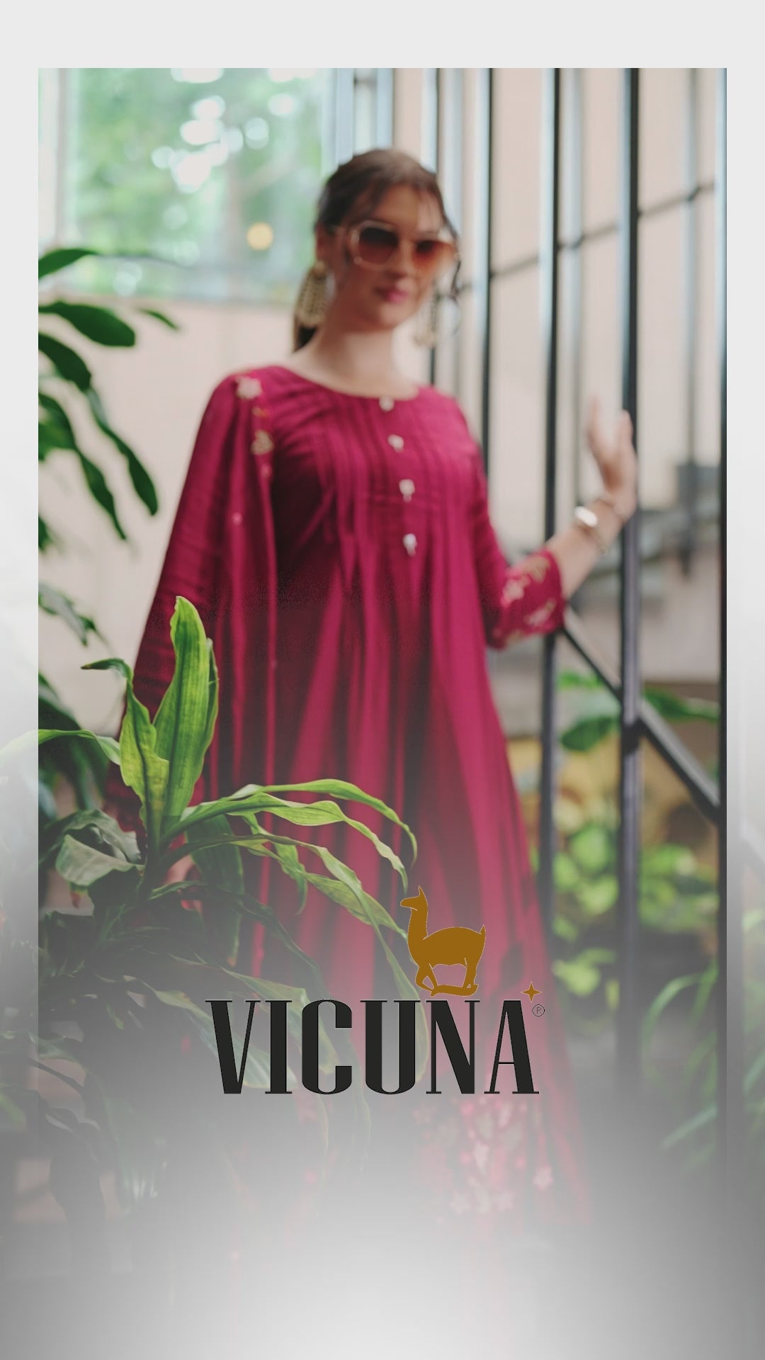 Maroon Chanderi Embroidered Suit Set with Embroidered Dupatta in Maroon